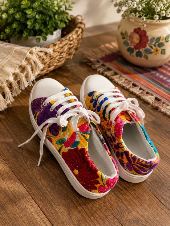 Shoes - Embroidered Shoes